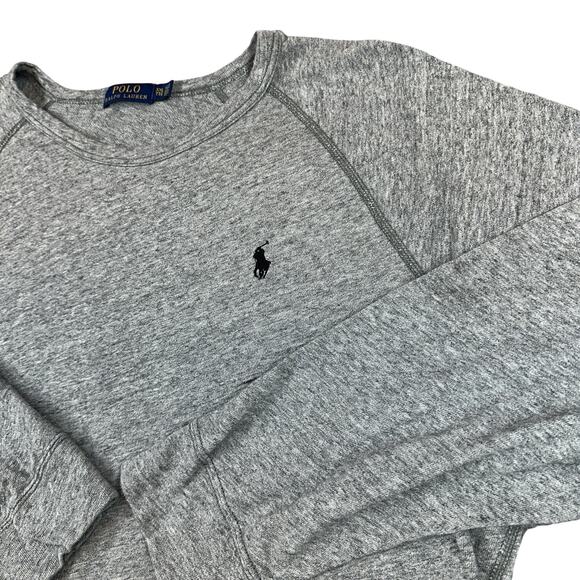 Polo by Ralph Lauren Other - Ralph Lauren Sweatshirt Mens XXL 2XL Grey French Terry Pullover Crewneck Pony